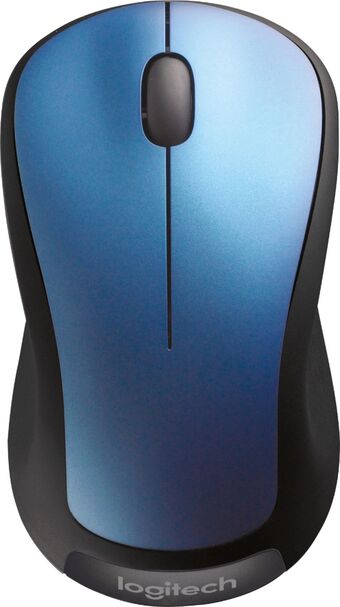 Best Buy Logitech - m310 wireless optical ambidextrous mouse - peacock blue offer