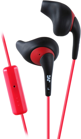 Best Buy Jvc - gumy sport with mic and remote - black/red offer