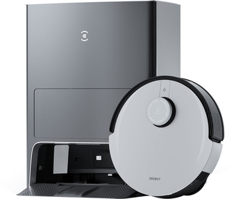 Best Buy Ecovacs robotics - deebot x1 omni robot vacuum & mop with auto empty and refill, laser mapping, ai object recognition and sel offer