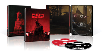 Best Buy The batman [steelbook] [includes digital copy] [4k ultra hd blu-ray/blu-ray] [only @ best buy] [2022] offer