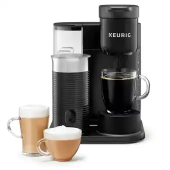 Walmart Keurig k-cafe essentials single serve k-cup pod coffee, latte and cappuccino maker, black offer