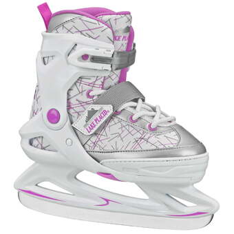 Walmart Lake placid peak adjustable ice skates fuchsia medium (1-4) offer