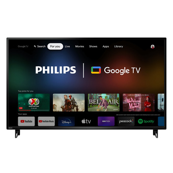 Walmart Philips 55" class 4k ultra hd (2160p) google smart led tv (55pul7552/f7) offer