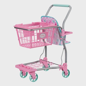 Walmart My sweet love shopping cart for 18" dolls offer
