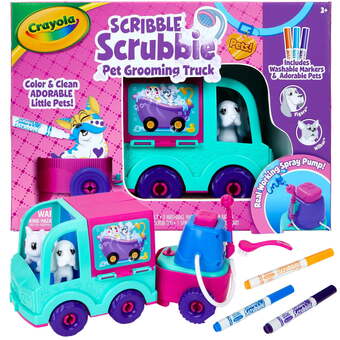 Walmart Crayola scribble scrubbie grooming truck, school supplies, toys, 10 pcs, beginner child offer