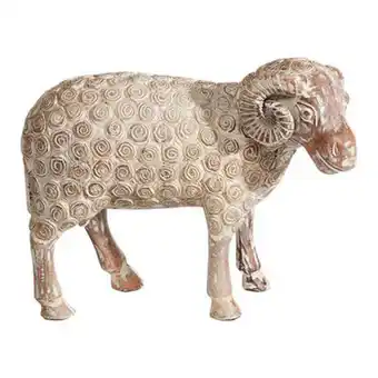 Merino ram sculpture