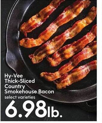 Hy-Vee Hy-vee thick-sliced country smokehouse bacon offer