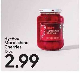 Hy-Vee Hy-vee maraschino cherries offer
