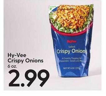 Hy-Vee Hy-vee crispy onions offer