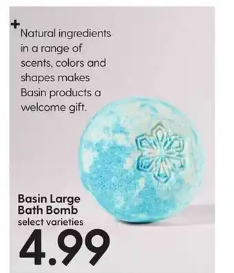 Hy-Vee Basin large bath bomb offer