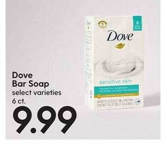 Hy-Vee Dove bar soap offer