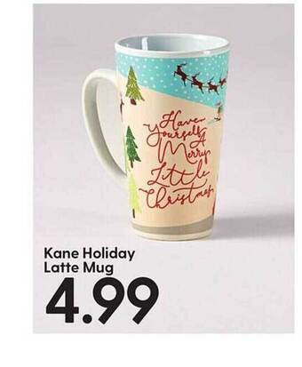 Hy-Vee Kane holiday latte mug offer