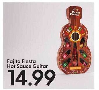 Hy-Vee Fajita fiesta hot sauce guitar offer