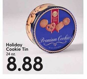 Hy-Vee Holiday cookie tin offer