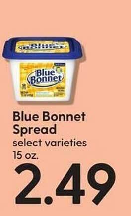 Hy-Vee Blue bonnet spread offer