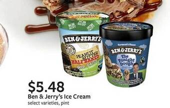 Fareway Ben & jerry's ice cream offer