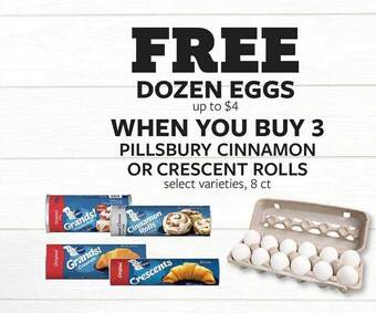 Fareway Pillsbury cinnamon or crescent rolls offer