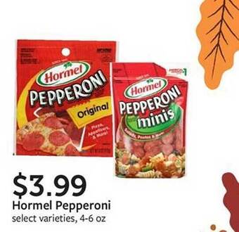 Fareway Hormel pepperoni offer