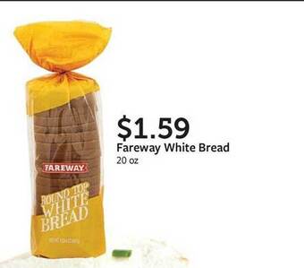 Fareway Fareway white bread offer