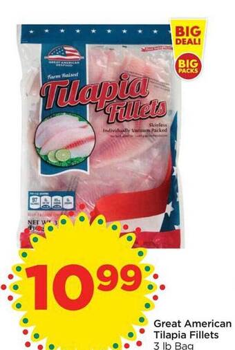 Food 4 Less Great american tilapia fillets offer