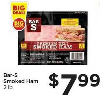 Food 4 Less Bar-s smoked ham offer