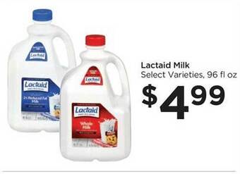 Food 4 Less Lactaid milk offer