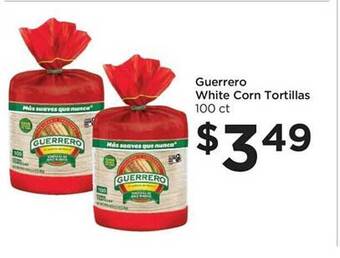 Food 4 Less Guerrero white corn tortillas offer