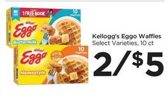 Food 4 Less Kellogg's eggo waffles offer