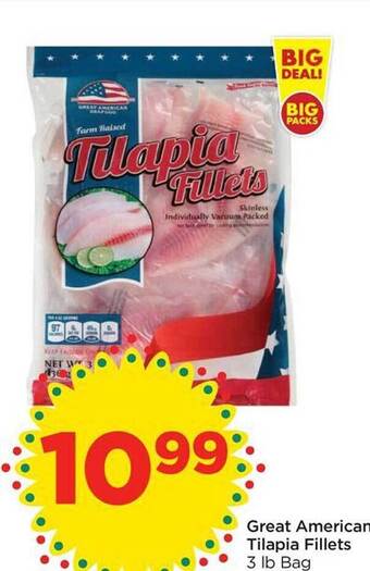 Foods Co Great american tilapia fillets offer