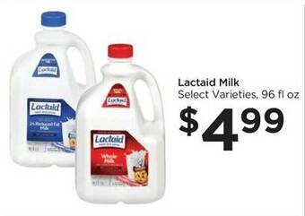 Foods Co Lactaid milk offer