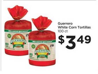 Foods Co Guerrero white corn tortillas offer