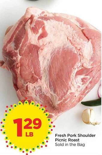 Foods Co Fresh pork shoulder picnic roast offer