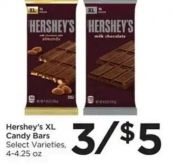 Foods Co Hershey's xl candy bars offer