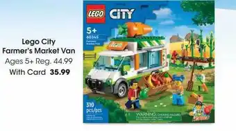 Lego city farmer's market van