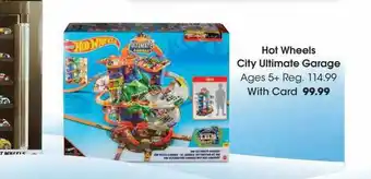 Hot wheels city ultimate garage