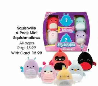 Fred Meyer Squishville 6pack mini squishmallows offer