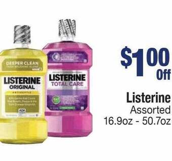 Kinney Drugs Listerine assorted offer