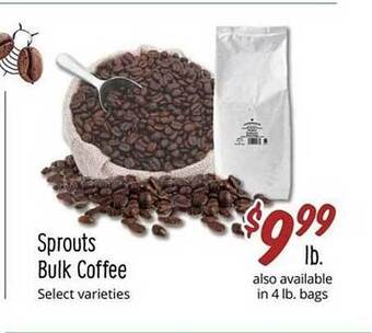 Sprouts Farmers Market Sprouts bulk coffee offer