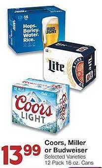United Supermarkets Coors, miller or budweiser offer