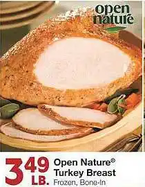 United Supermarkets Open nature turkey breast offer