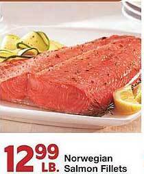 United Supermarkets Norwegian salmon fillets offer