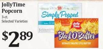 Rosauers Jollytime popcorn offer