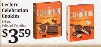 Rosauers Leclerc celebration cookies offer