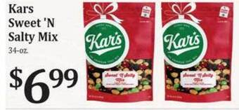 Rosauers Kars sweet 'n salty mix offer