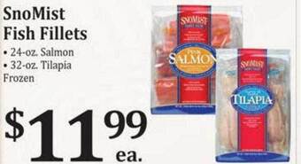 Rosauers Snomist fish fillets offer