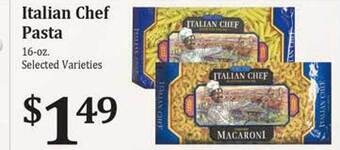 Rosauers Italian chef pasta offer