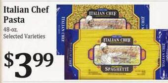 Rosauers Italian chef pasta offer