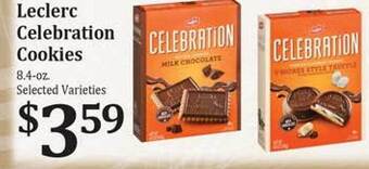 Rosauers Leclerc celebration cookies offer