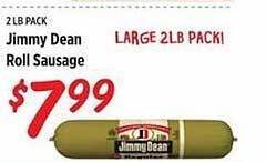 Rouses Jimmy dean roll sausage offer