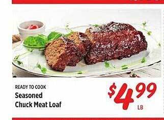 Rouses Seasoned chuck meat loaf offer